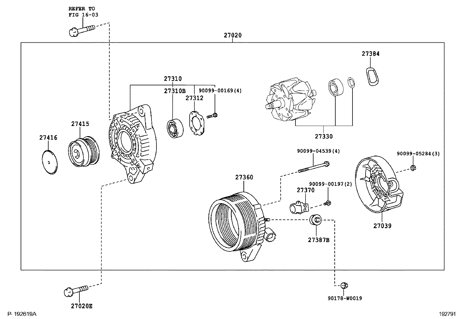  AURIS HYBRID UKP |  ALTERNATOR