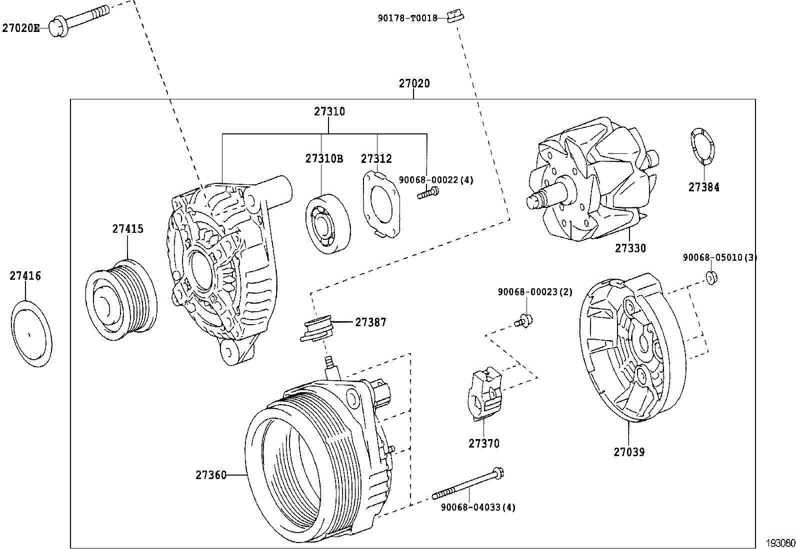  HILUX |  ALTERNATOR