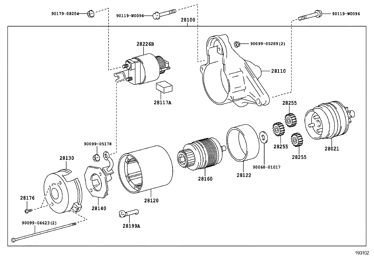 YARIS FRP |  STARTER