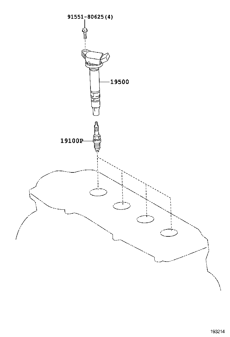  URBAN CRUISER |  IGNITION COIL SPARK PLUG