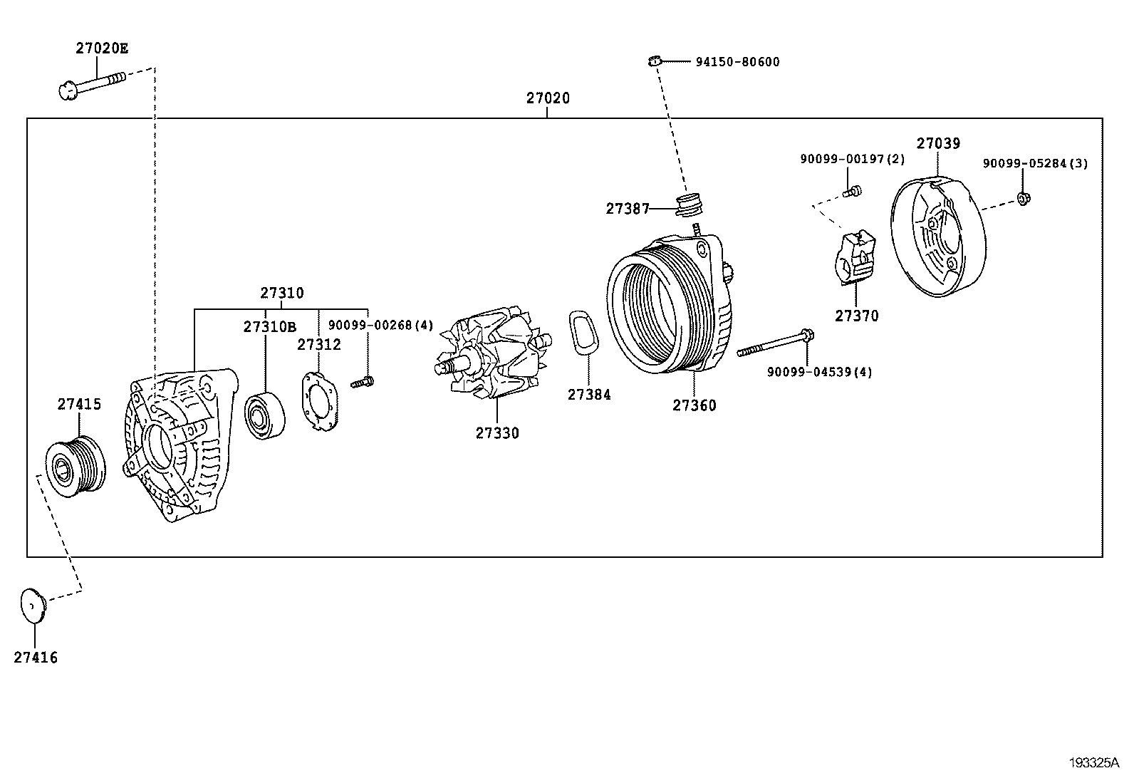  LAND CRUISER 150 |  ALTERNATOR