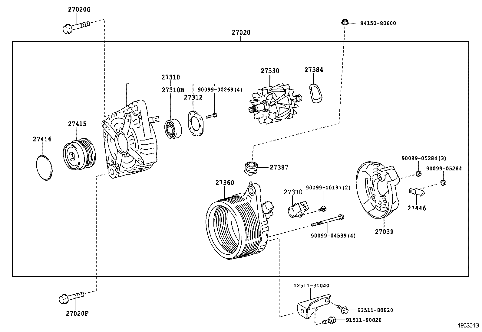  LAND CRUISER 150 |  ALTERNATOR