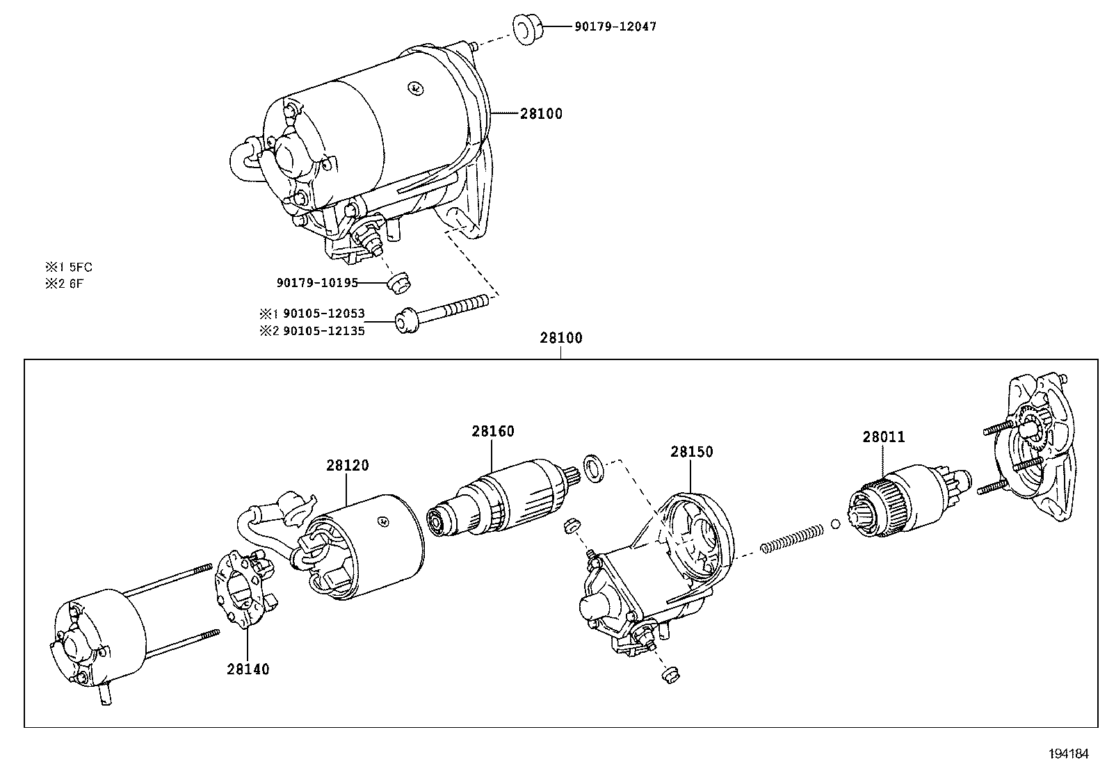 LAND CRUISER 150 |  STARTER