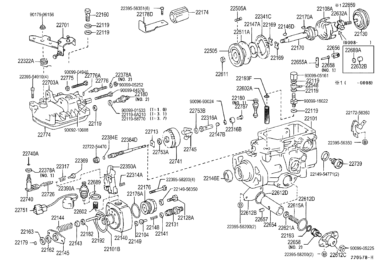  COASTER |  INJECTION PUMP BODY