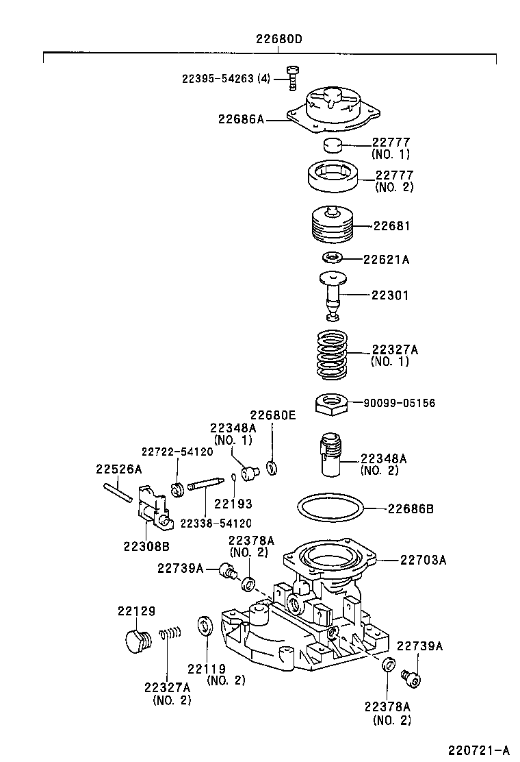  COASTER |  INJECTION PUMP BODY