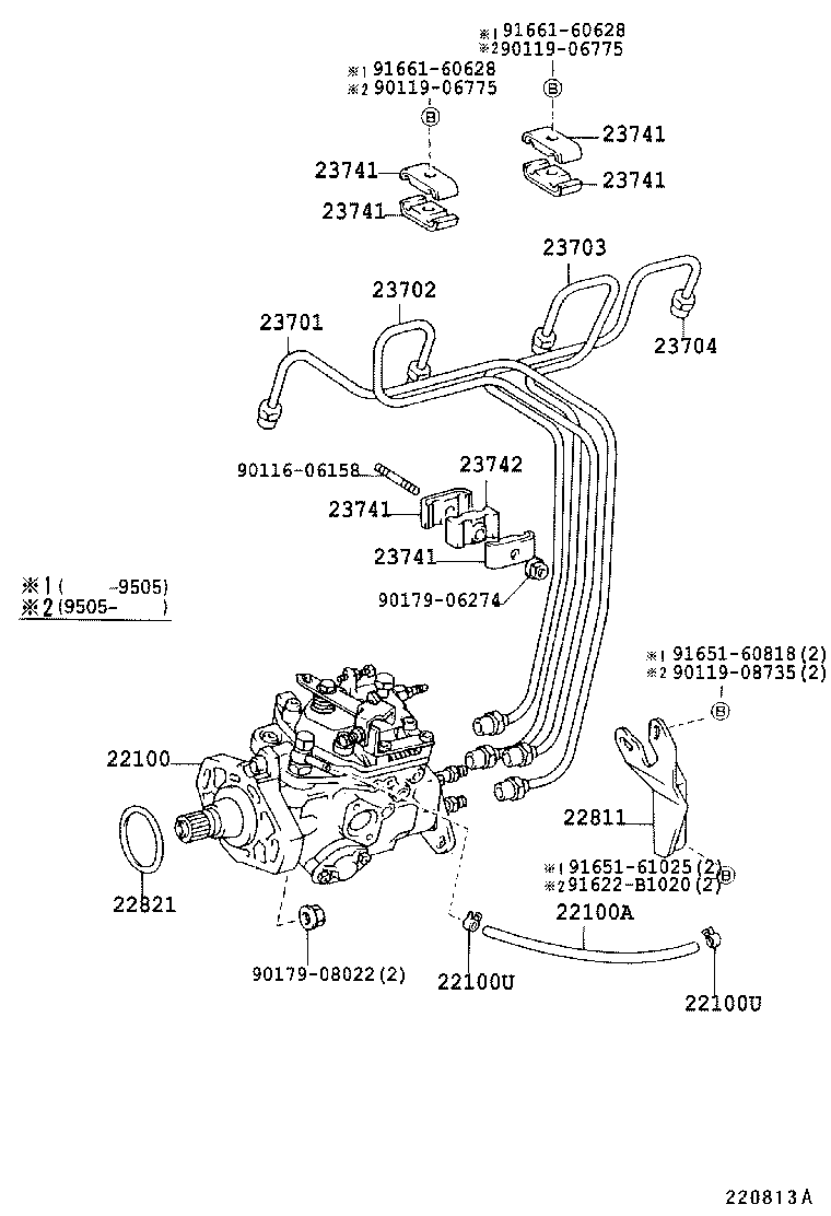  COASTER |  INJECTION PUMP ASSEMBLY