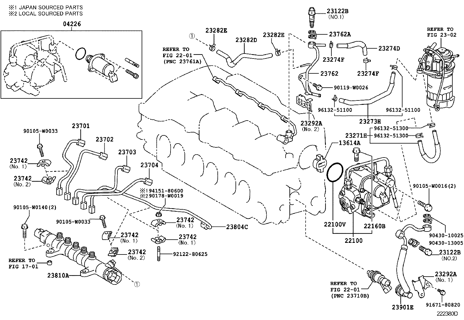  AURIS HYBRID UKP |  INJECTION PUMP ASSEMBLY