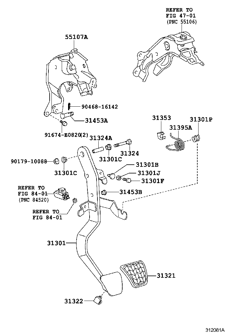  YARIS JPP |  CLUTCH PEDAL FLEXIBLE HOSE