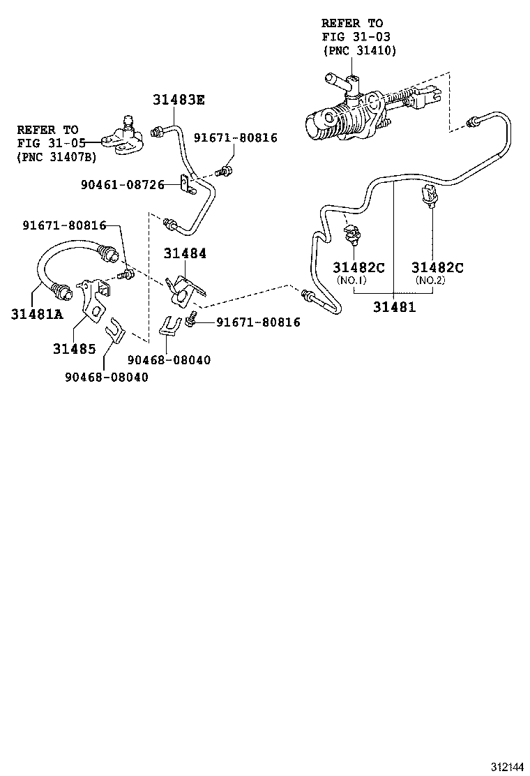  IQ |  CLUTCH PEDAL FLEXIBLE HOSE