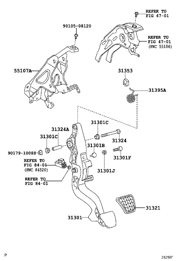  YARIS JPP |  CLUTCH PEDAL FLEXIBLE HOSE