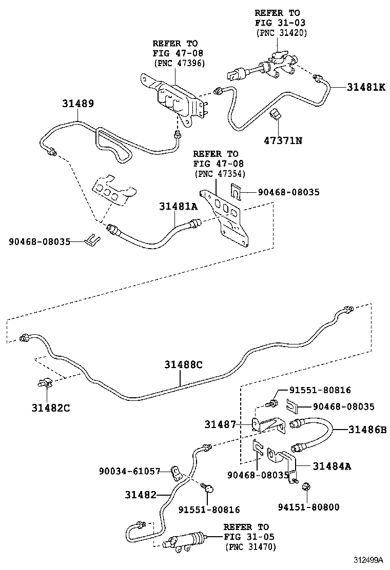  DYNA |  CLUTCH PEDAL FLEXIBLE HOSE