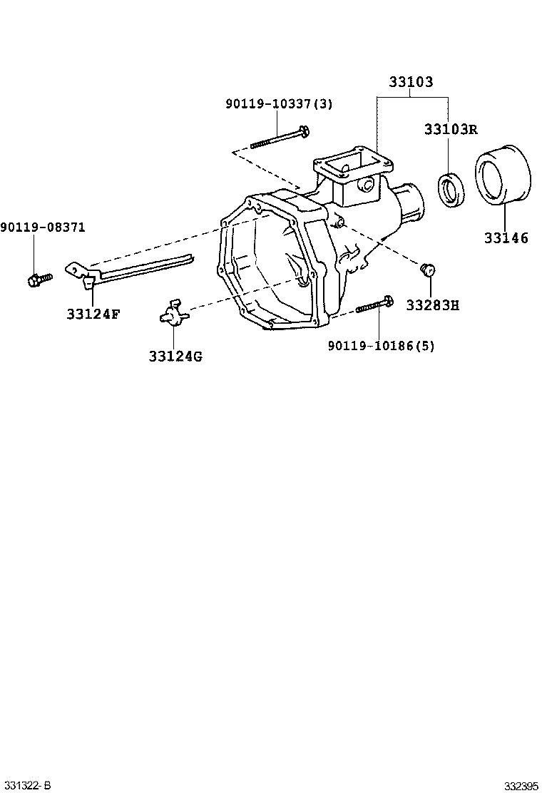  HILUX |  EXTENSION HOUSING MTM