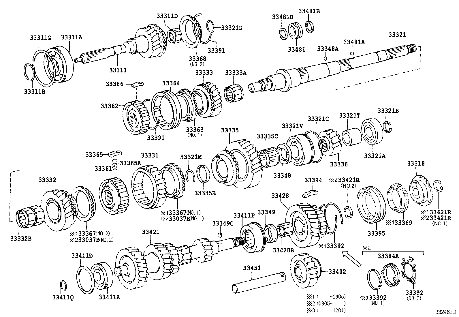  DYNA |  TRANSMISSION GEAR MTM