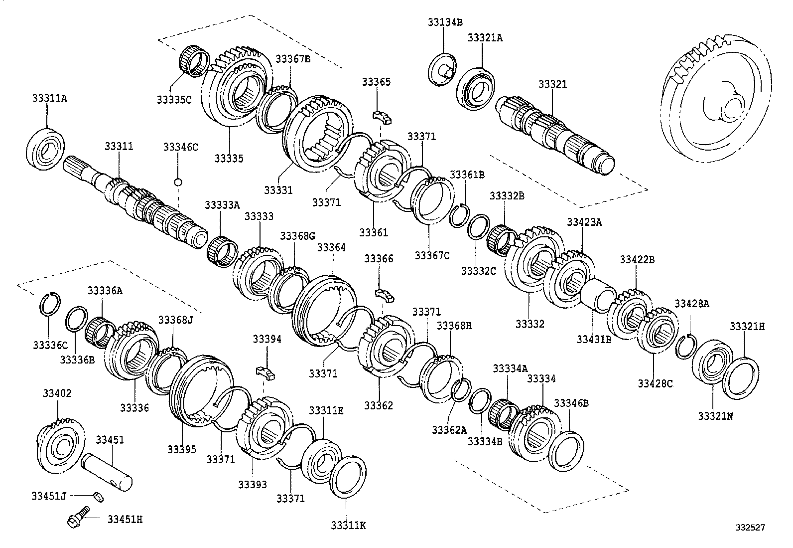  AYGO |  TRANSMISSION GEAR MTM