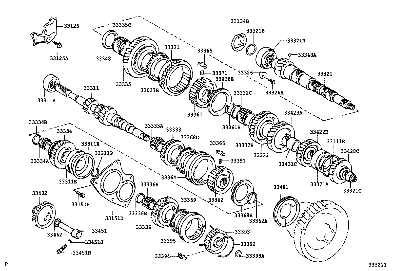  YARIS JPP |  TRANSMISSION GEAR MTM