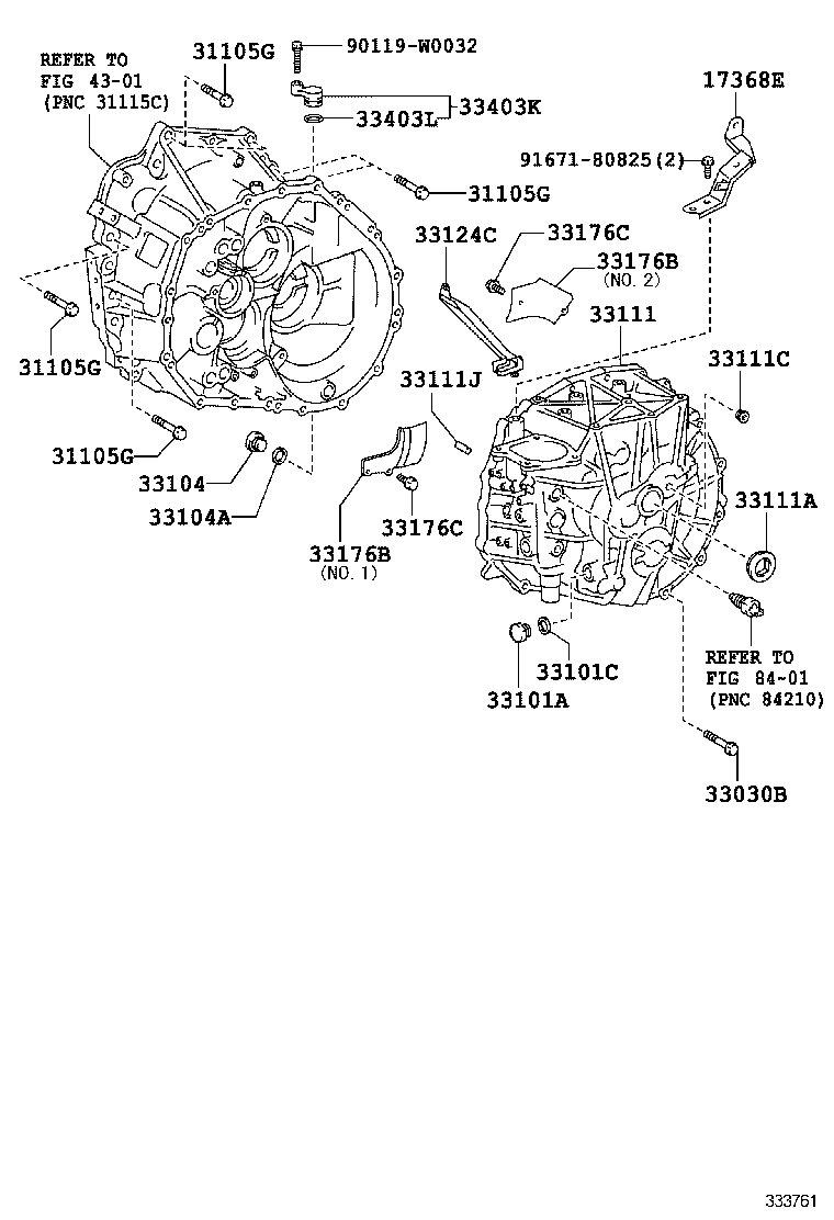 AVENSIS | CLUTCH HOUSING TRANSMISSION CASE MTM
