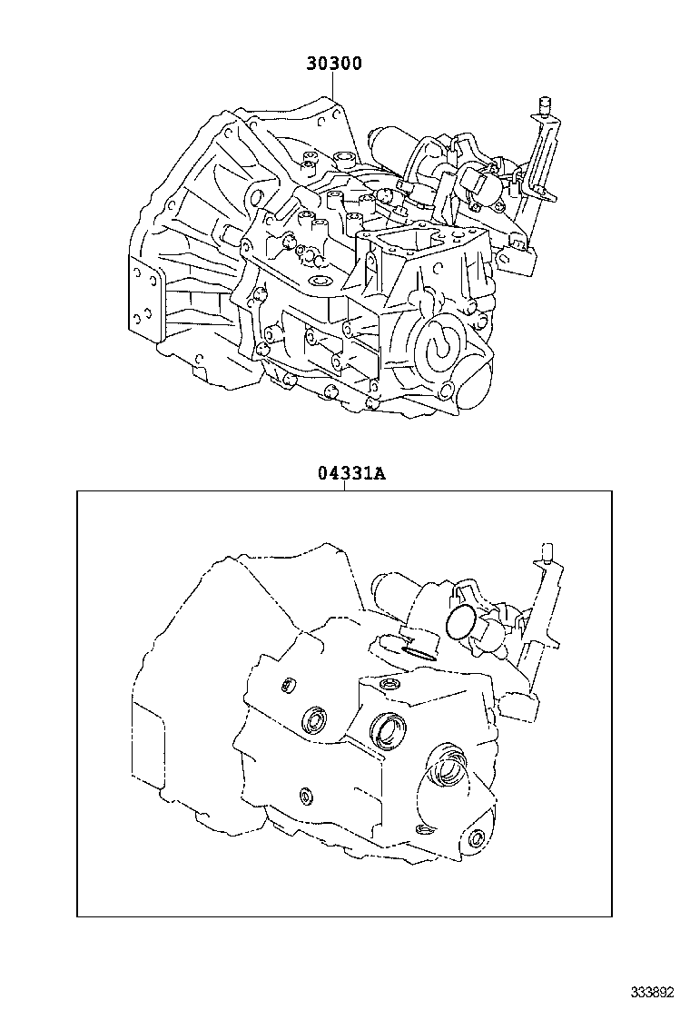  AURIS HYBRID UKP |  TRANSAXLE OR TRANSMISSION ASSY GASKET KIT MTM