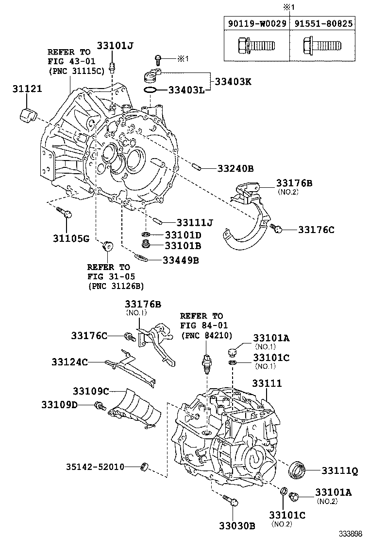  AURIS HYBRID UKP |  CLUTCH HOUSING TRANSMISSION CASE MTM