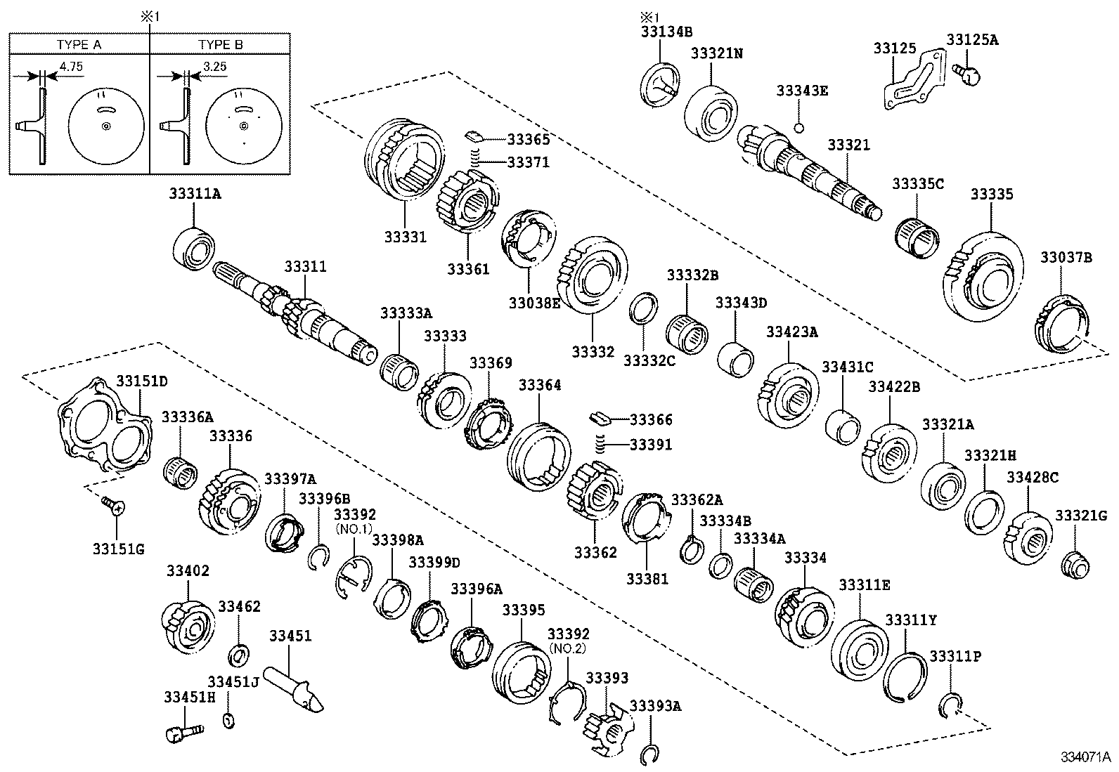  CAMRY |  TRANSMISSION GEAR MTM