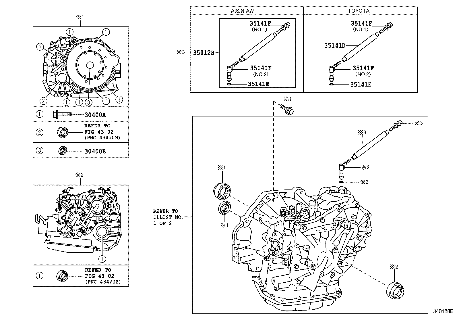  AVENSIS |  TRANSAXLE ASSY CVT