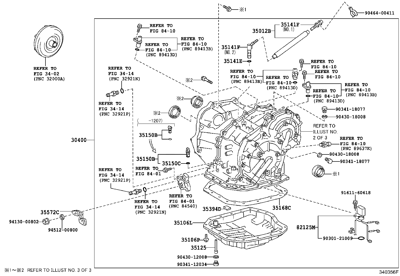  PREVIA TARAGO |  TRANSAXLE ASSY CVT