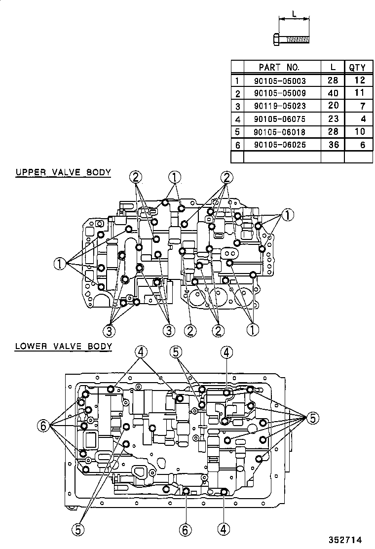  LAND CRUISER 100 |  VALVE BODY OIL STRAINER ATM