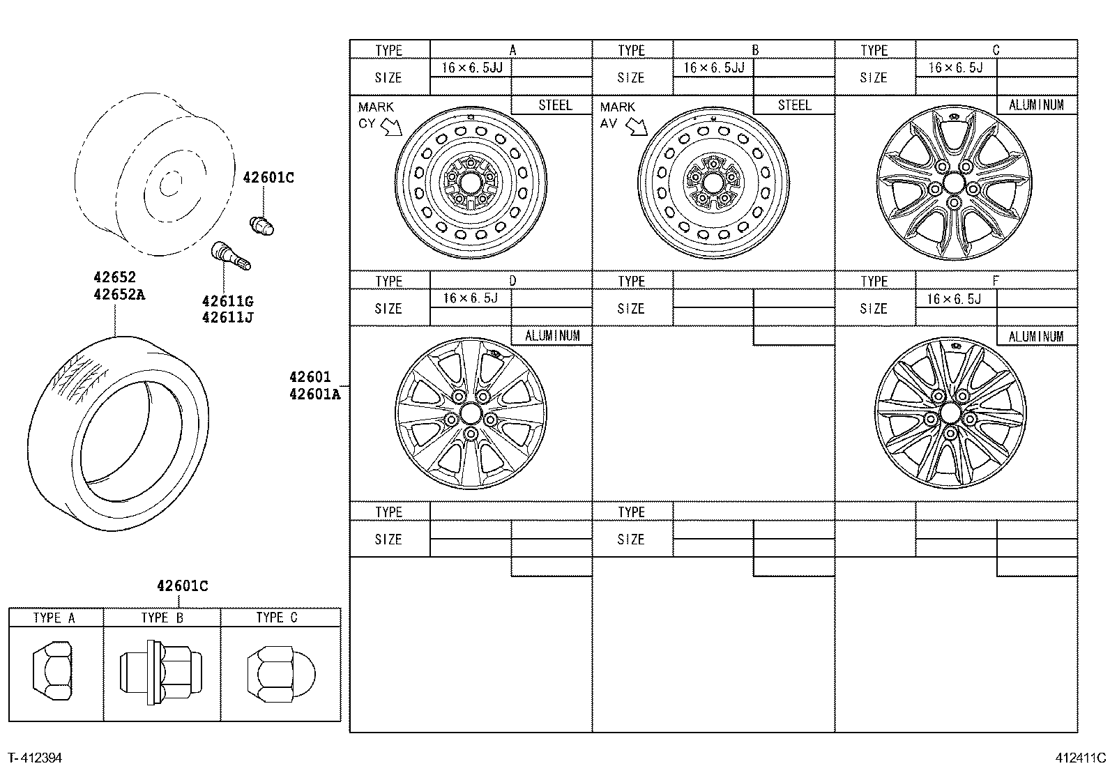 CAMRY |  DISC WHEEL WHEEL CAP