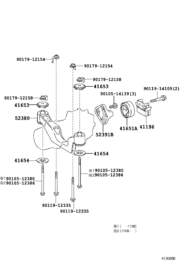  RX270 350 450H |  REAR AXLE HOUSING DIFFERENTIAL