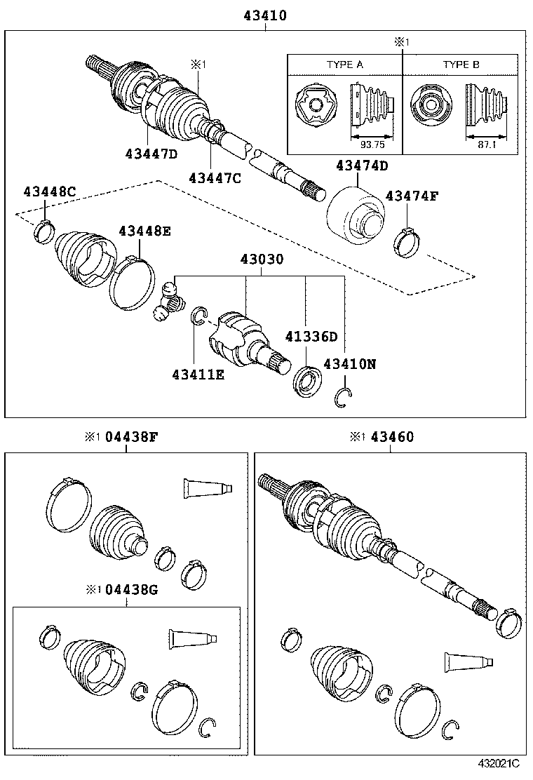  YARIS FRP |  FRONT DRIVE SHAFT