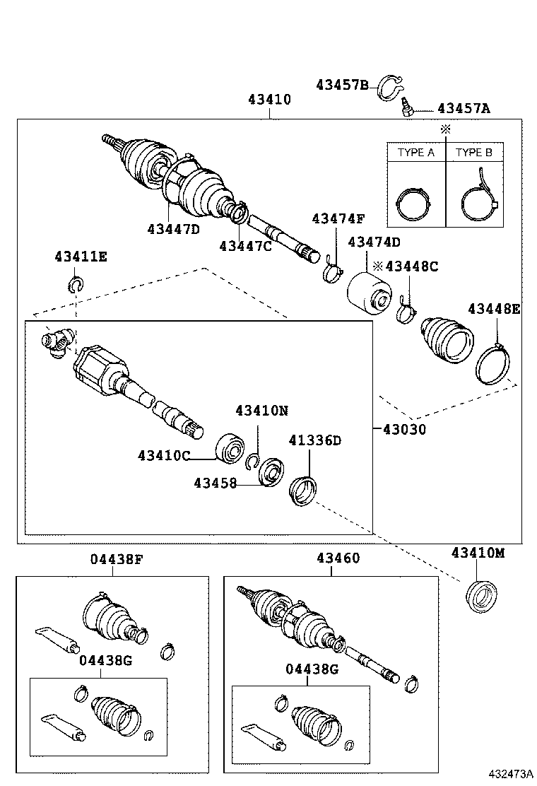 CAMRY |  FRONT DRIVE SHAFT