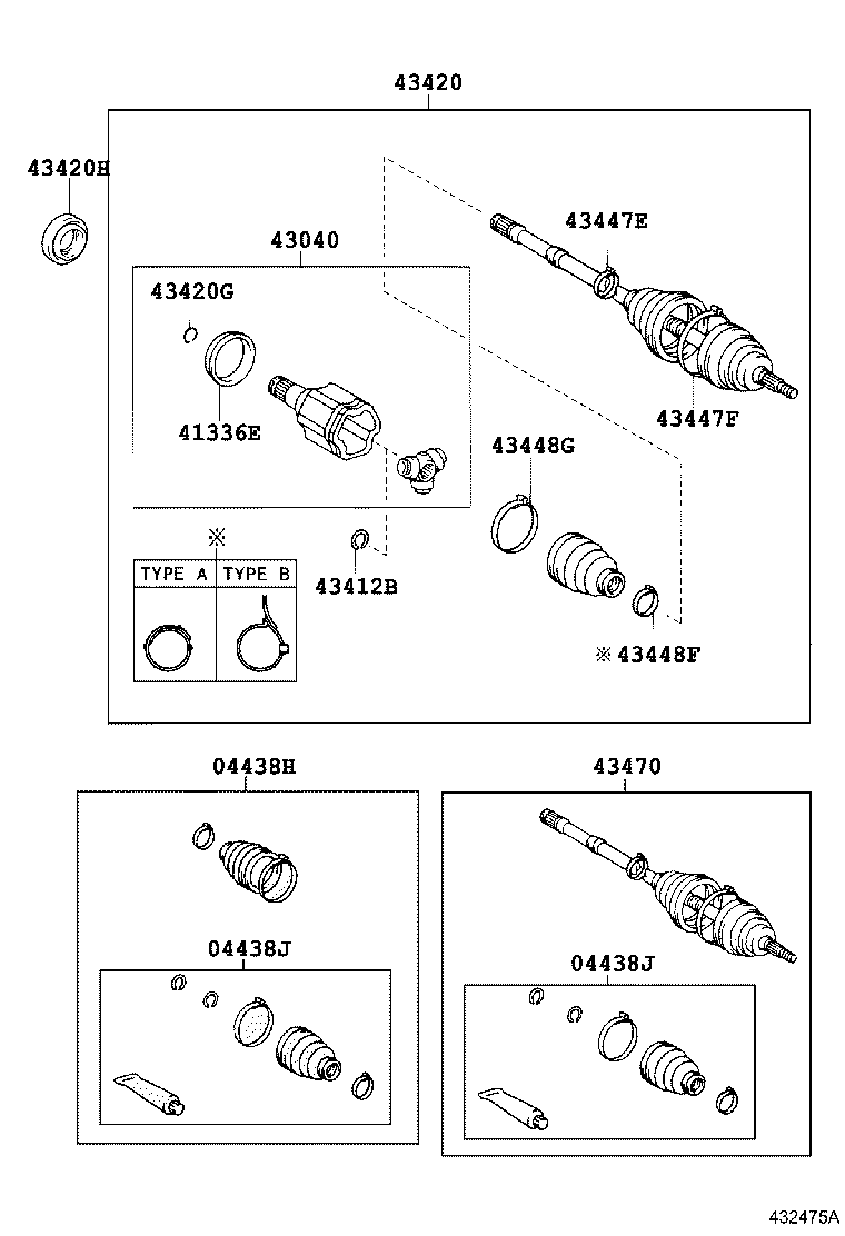  CAMRY |  FRONT DRIVE SHAFT