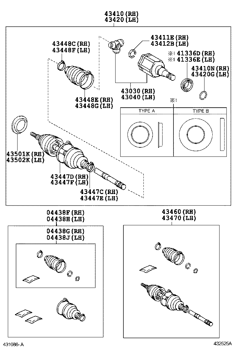  HILUX |  FRONT DRIVE SHAFT