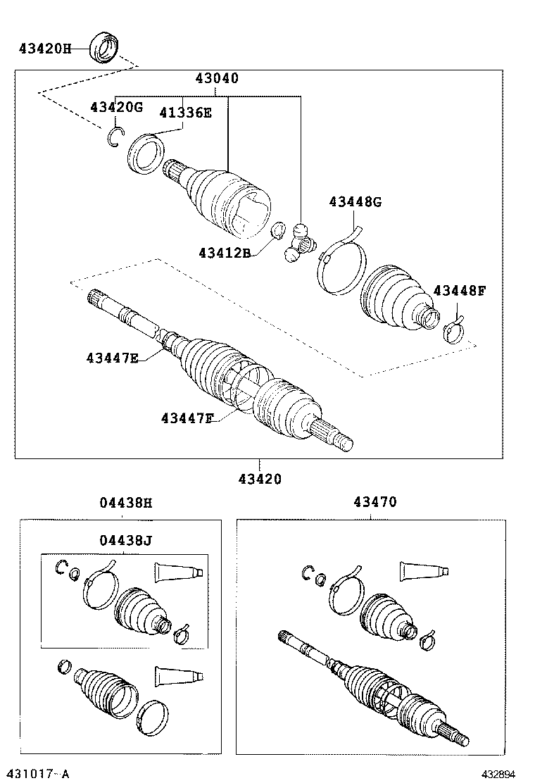  YARIS JPP |  FRONT DRIVE SHAFT
