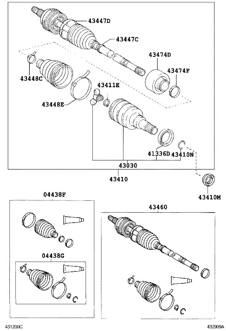  YARIS JPP |  FRONT DRIVE SHAFT