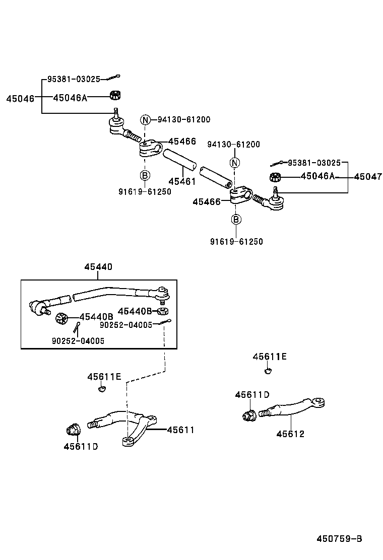  DYNA 150 |  FRONT STEERING GEAR LINK