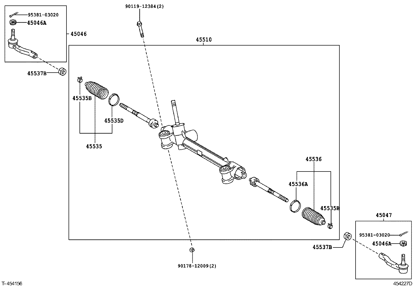  YARIS JPP |  FRONT STEERING GEAR LINK