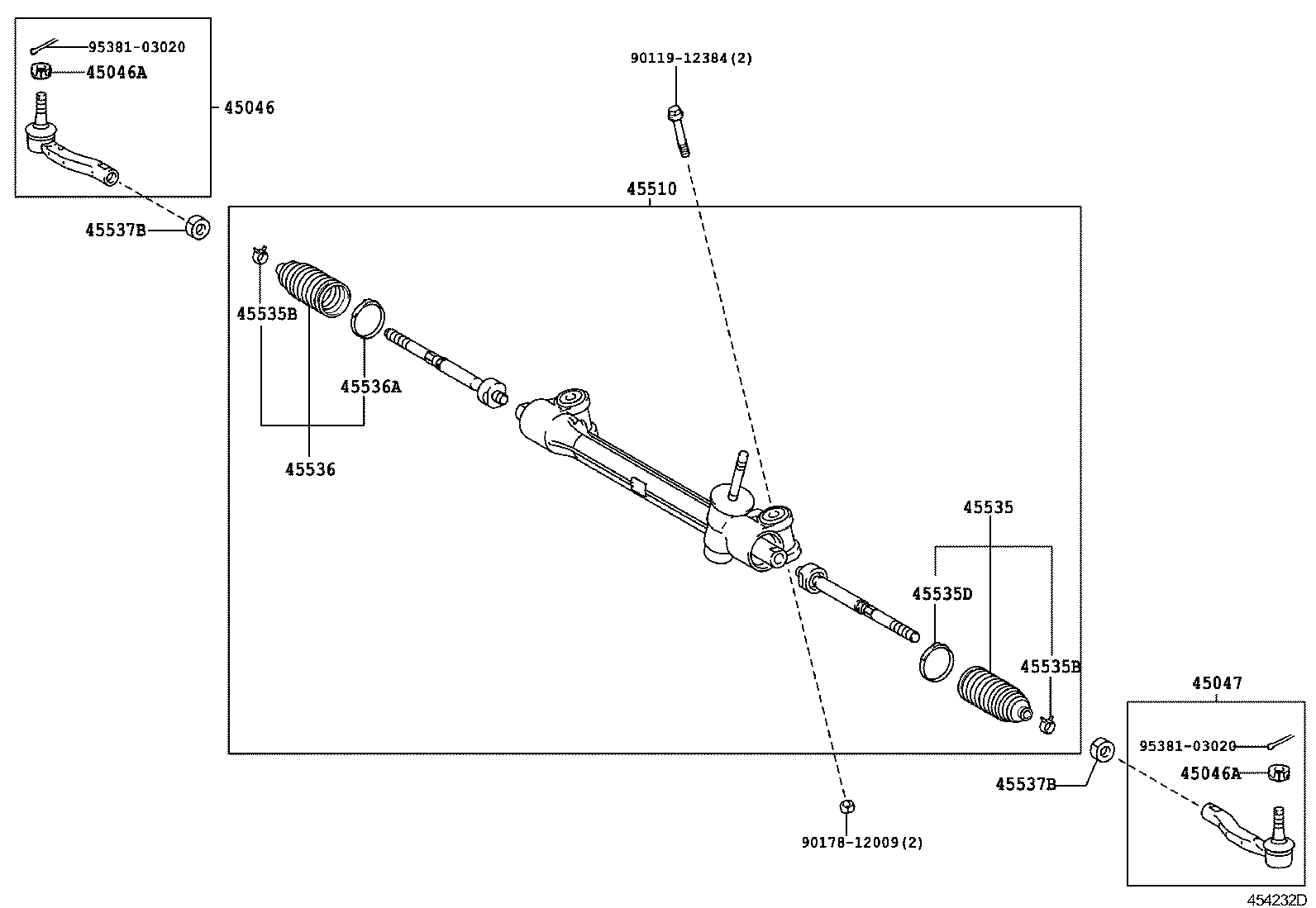  YARIS JPP |  FRONT STEERING GEAR LINK