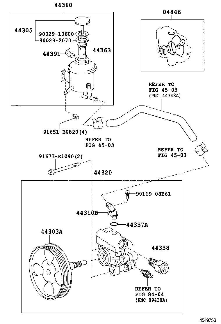  COASTER |  VANE PUMP RESERVOIR POWER STEERING