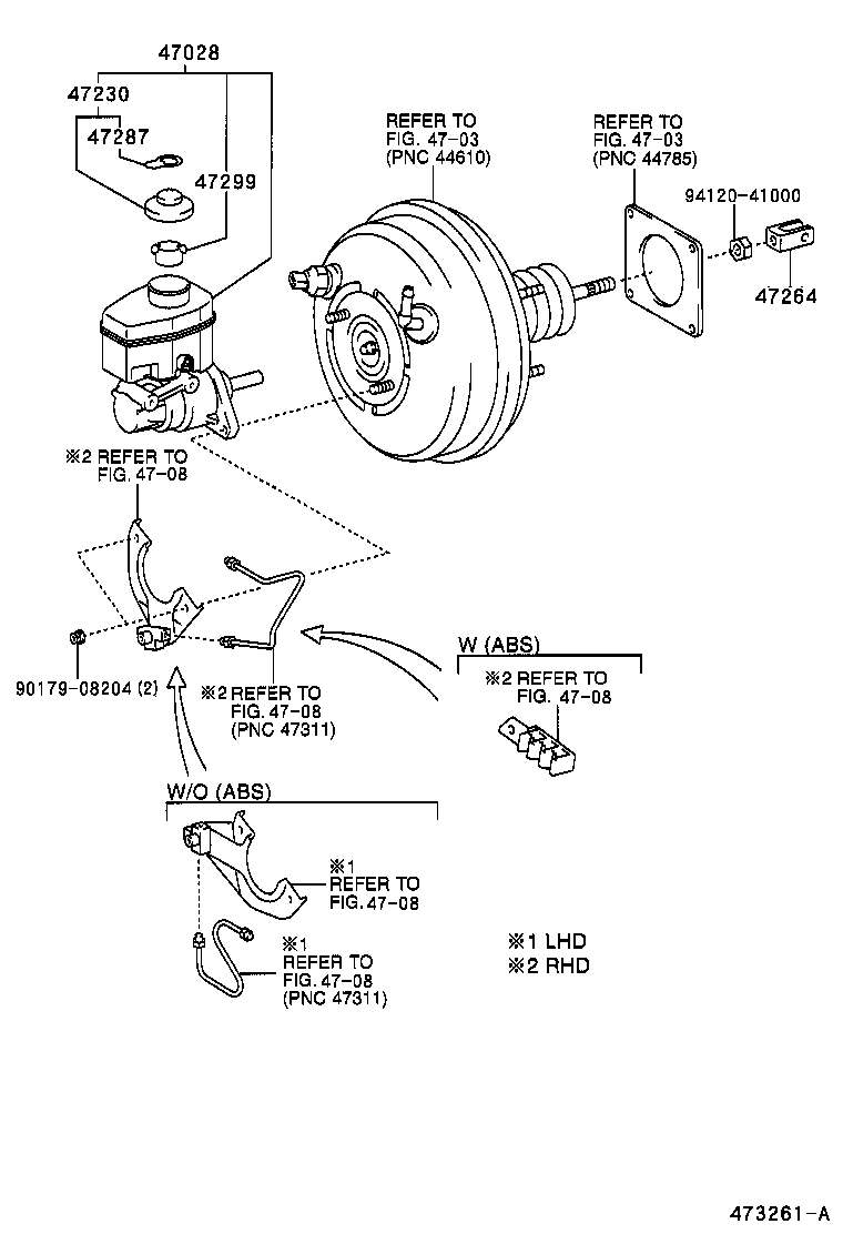  LAND CRUISER 120 |  BRAKE MASTER CYLINDER