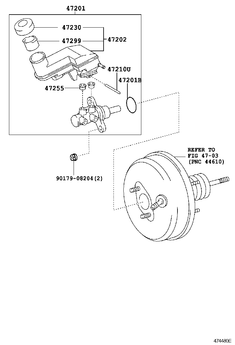 YARIS JPP |  BRAKE MASTER CYLINDER