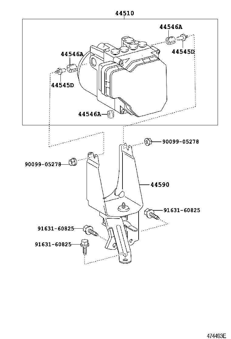  YARIS JPP |  BRAKE TUBE CLAMP