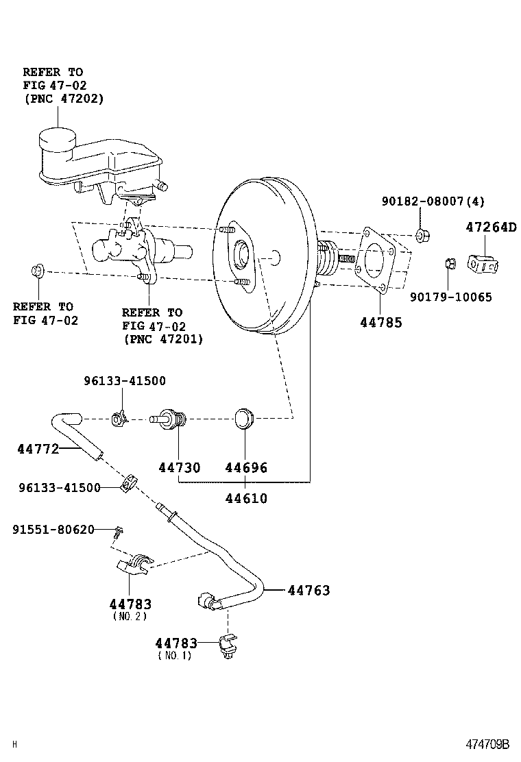  YARIS JPP |  BRAKE BOOSTER VACUUM TUBE