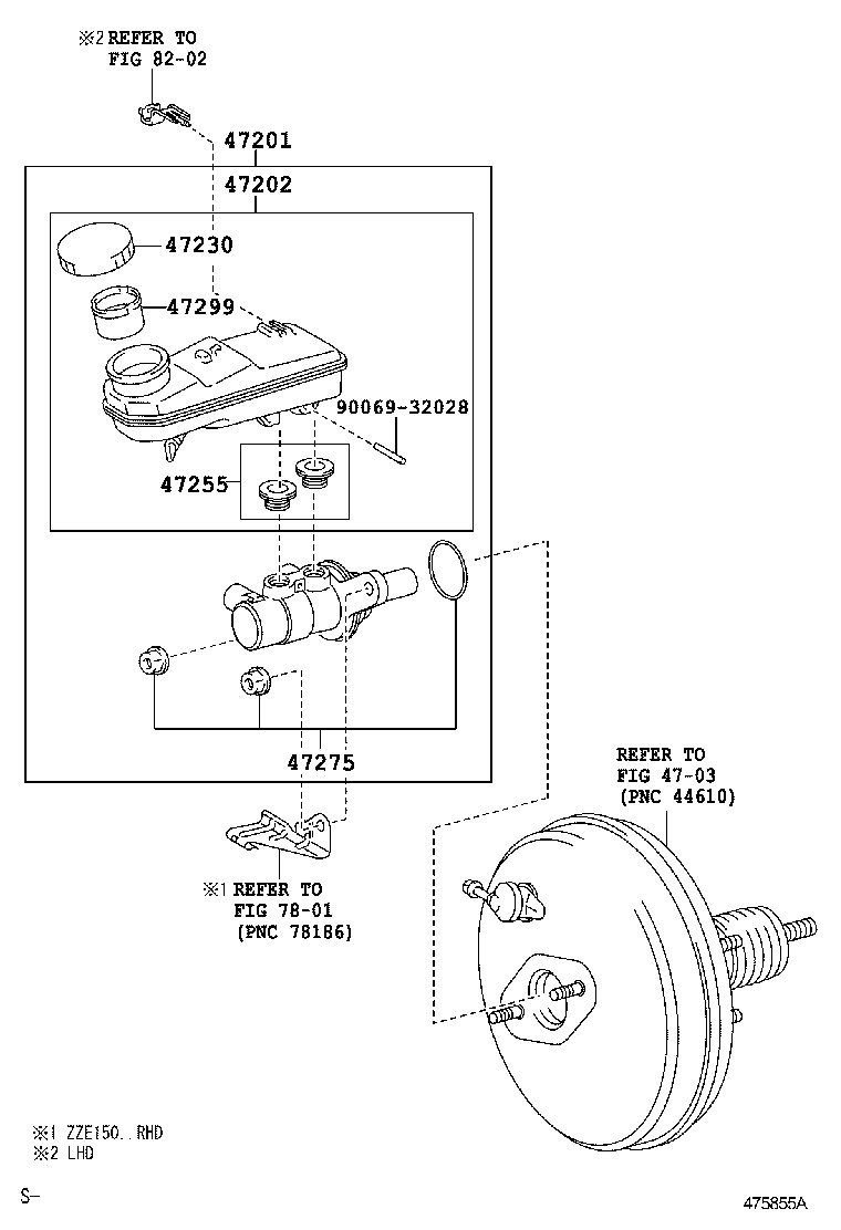  AURIS HYBRID UKP |  BRAKE MASTER CYLINDER