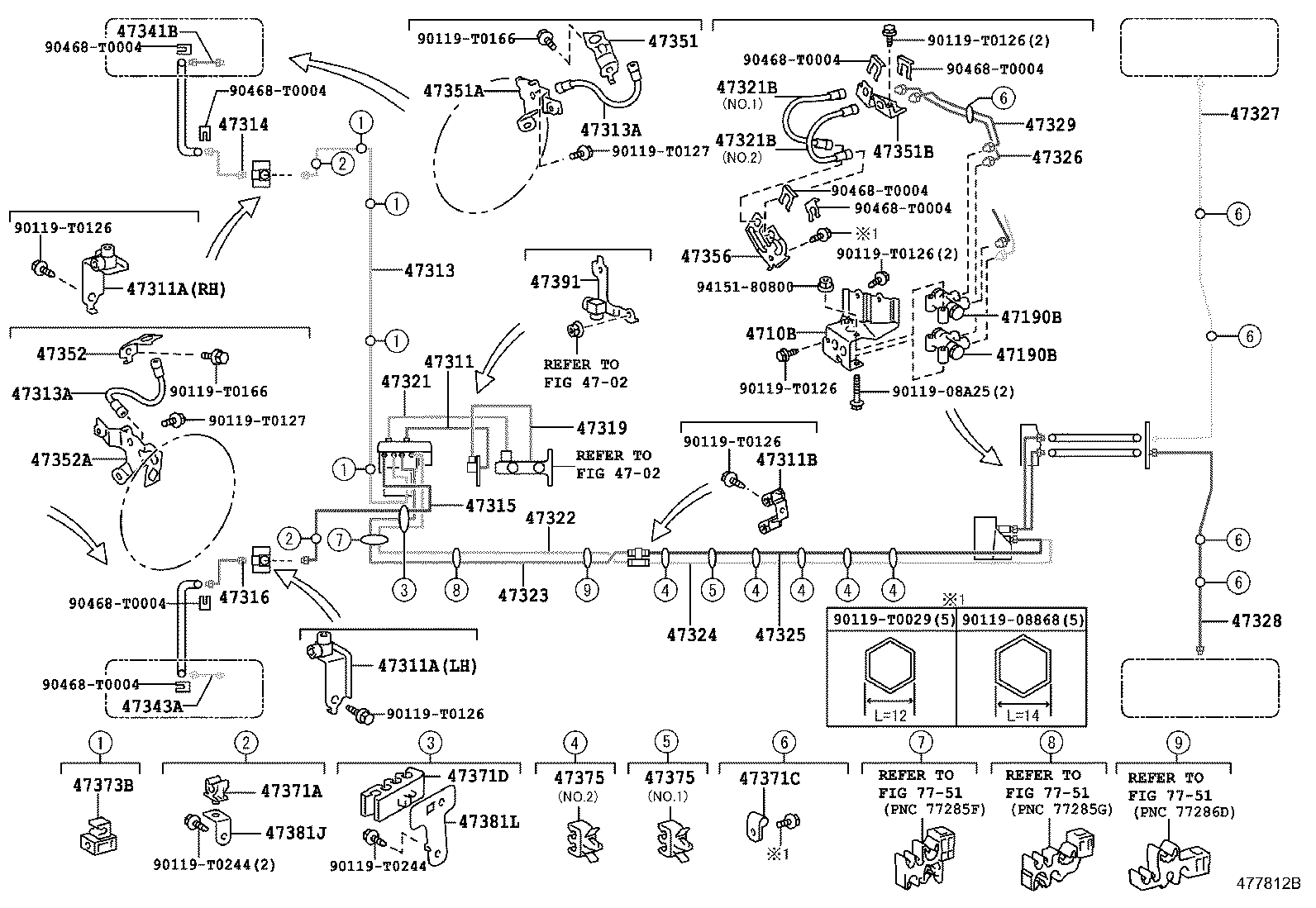  HILUX |  BRAKE TUBE CLAMP