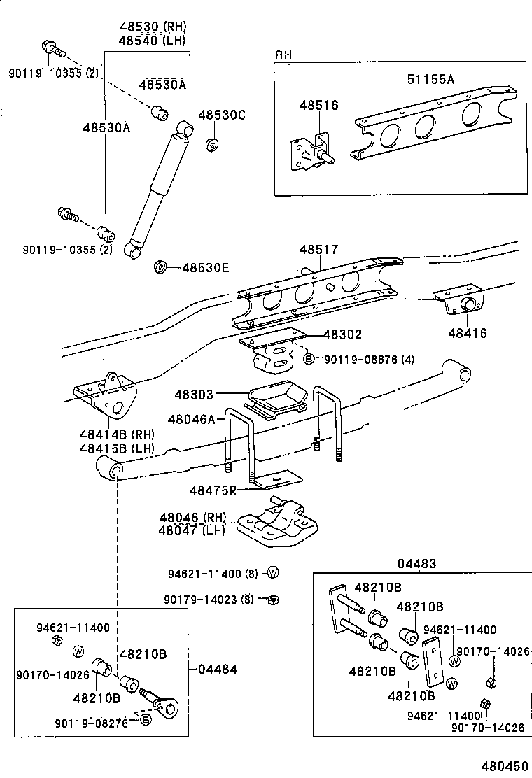  DYNA 150 |  REAR SPRING SHOCK ABSORBER
