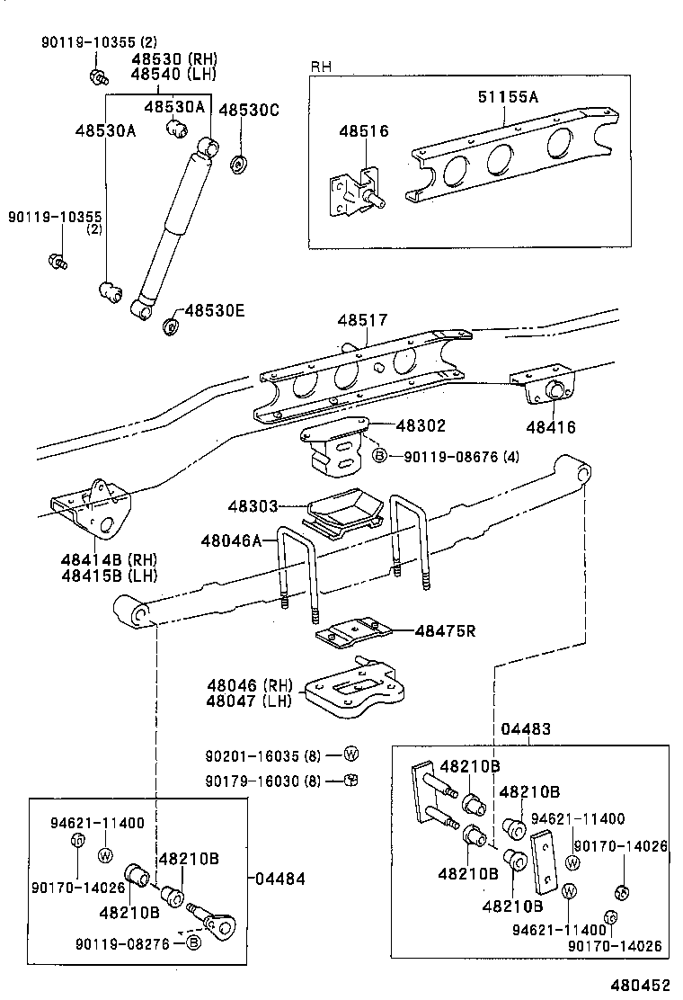  DYNA 150 |  REAR SPRING SHOCK ABSORBER