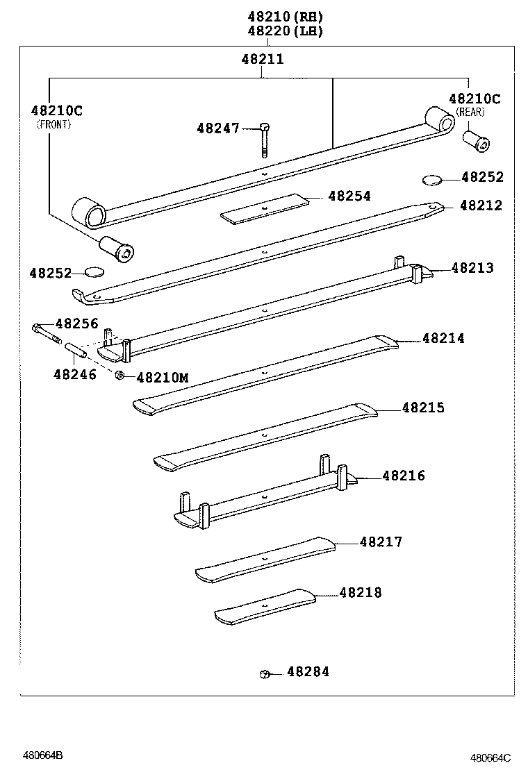  COASTER |  REAR SPRING SHOCK ABSORBER