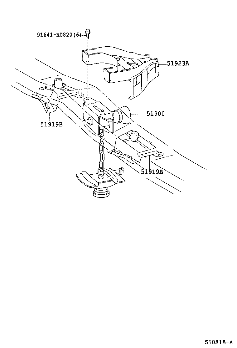  LAND CRUISER 120 |  SPARE WHEEL CARRIER