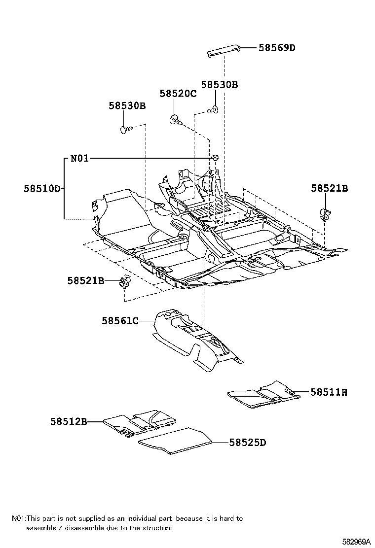  AURIS HYBRID UKP |  MAT CARPET
