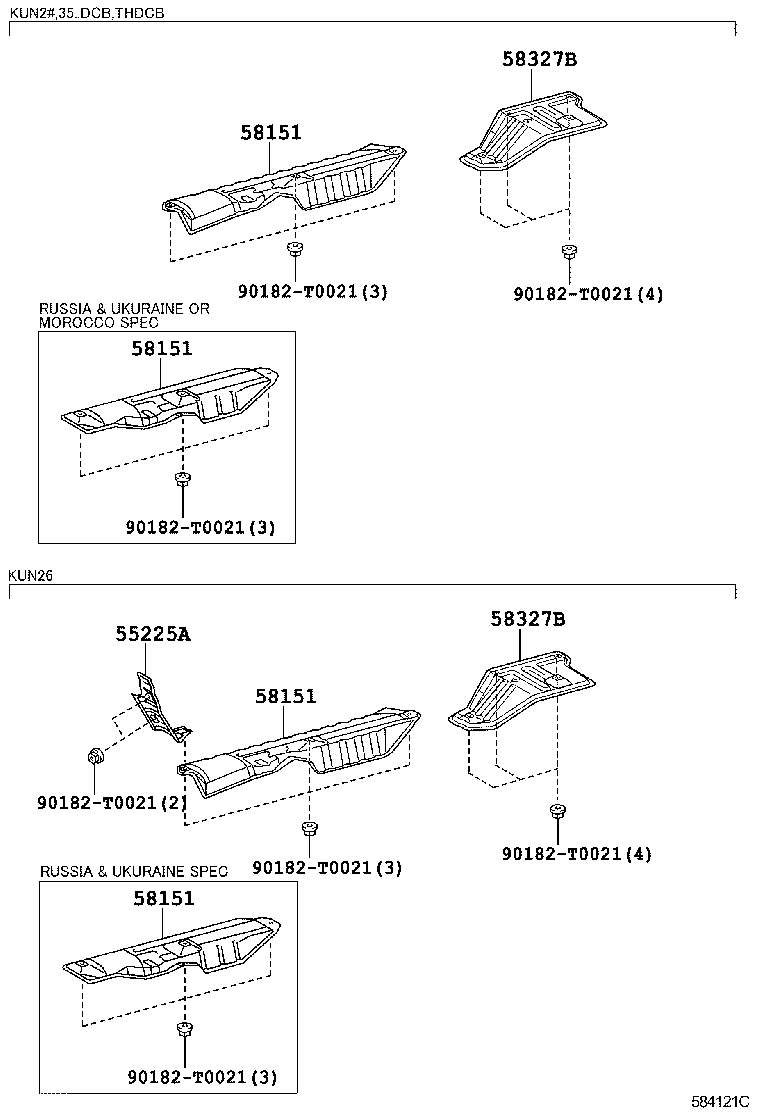  HILUX |  FLOOR INSULATOR